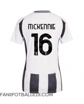 Juventus Weston McKennie #16 Tricou Fotbal Replică 2024-25 Femei Acasa